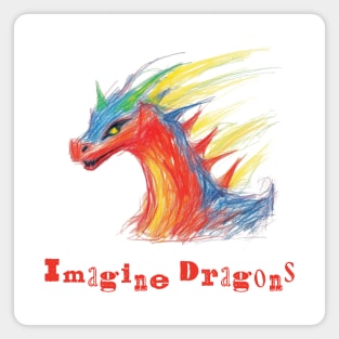 Crayon Dragon Magnet